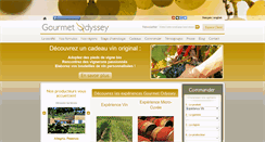 Desktop Screenshot of gourmetodyssey.fr